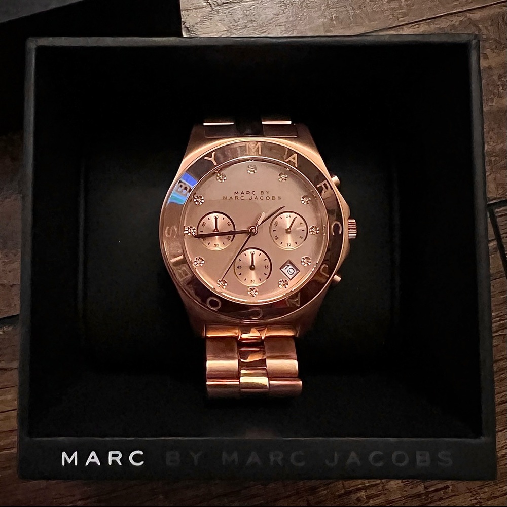 Marc Jacobs Rose Gold Watch